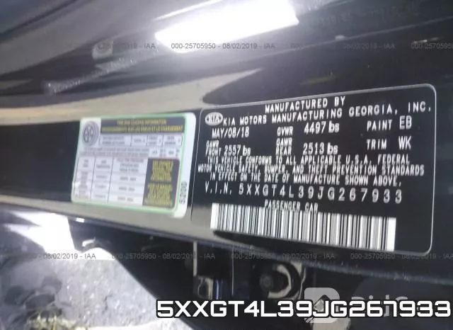 5XXGT4L39JG267933 фото 10