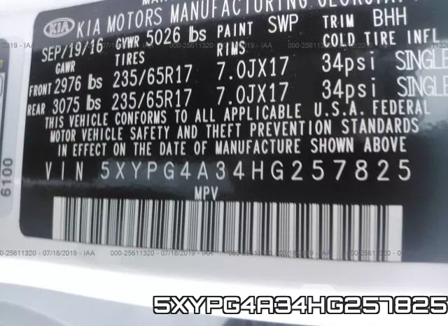 5XYPG4A34HG257825 фото 10