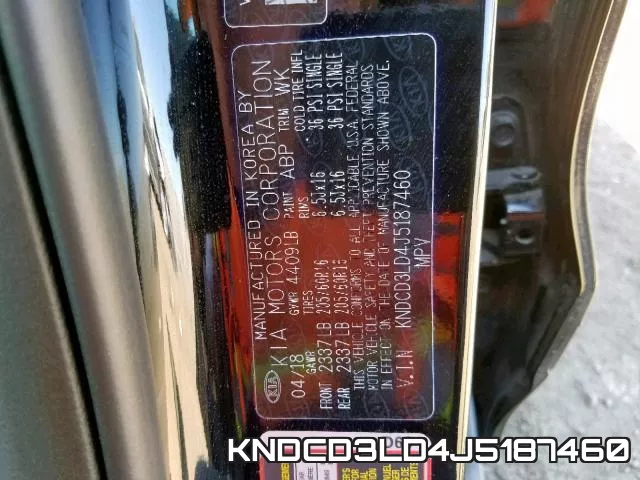 KNDCD3LD4J5187460 фото 2