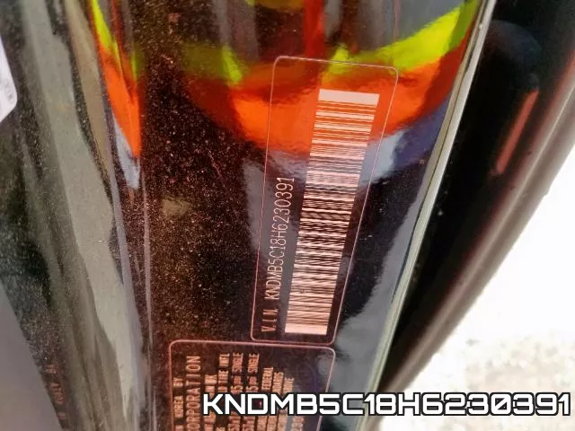 KNDMB5C18H6230391 фото 2
