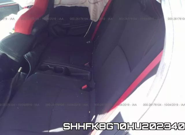 SHHFK8G70HU202340 фото 9
