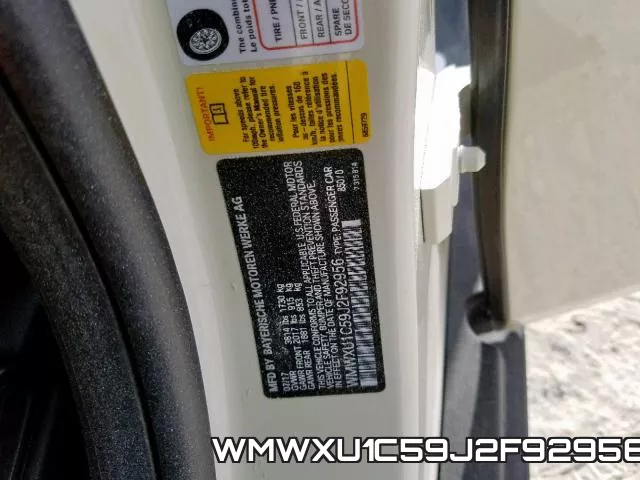 WMWXU1C59J2F92956 фото 2
