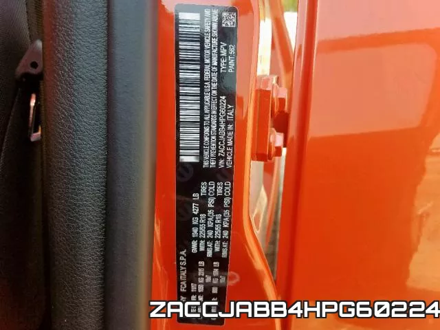 ZACCJABB4HPG60224 фото 2