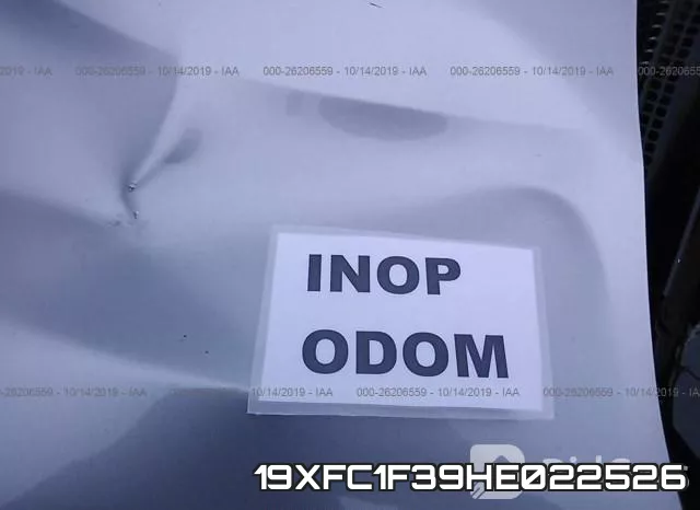 19XFC1F39HE022526 фото 8