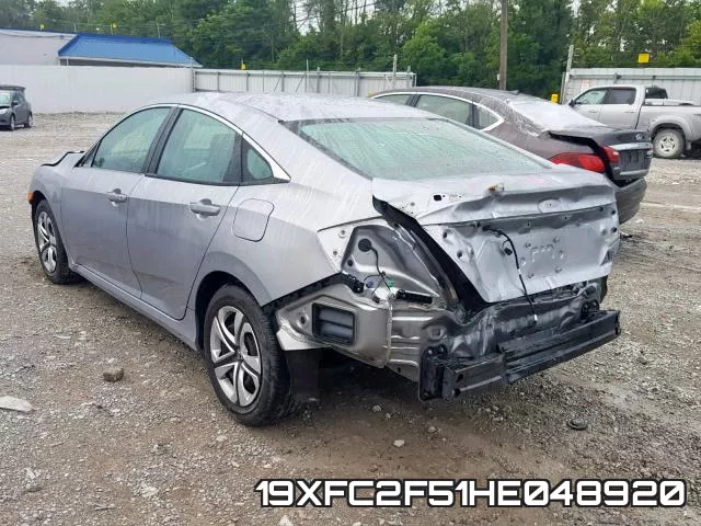 19XFC2F51HE048920 фото 4