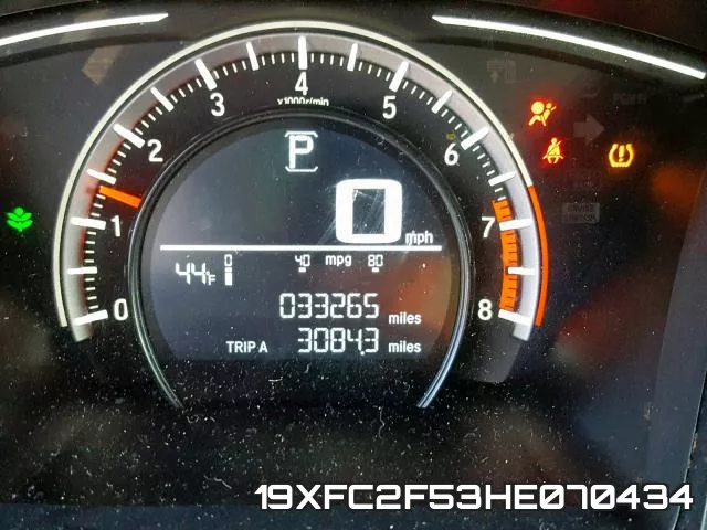 19XFC2F53HE070434 фото 9