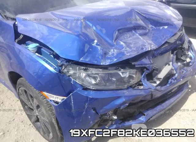19XFC2F82KE036552 фото 7