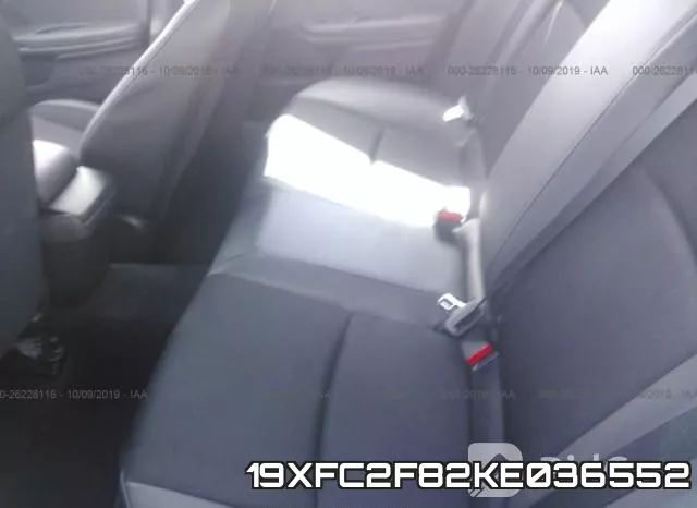 19XFC2F82KE036552 фото 9