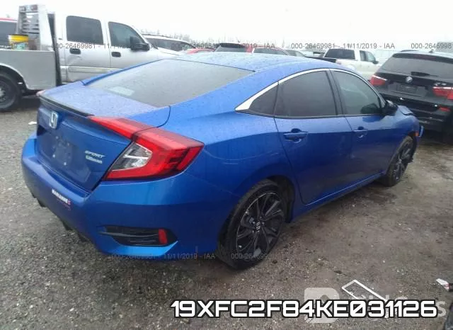 19XFC2F84KE031126 фото 5