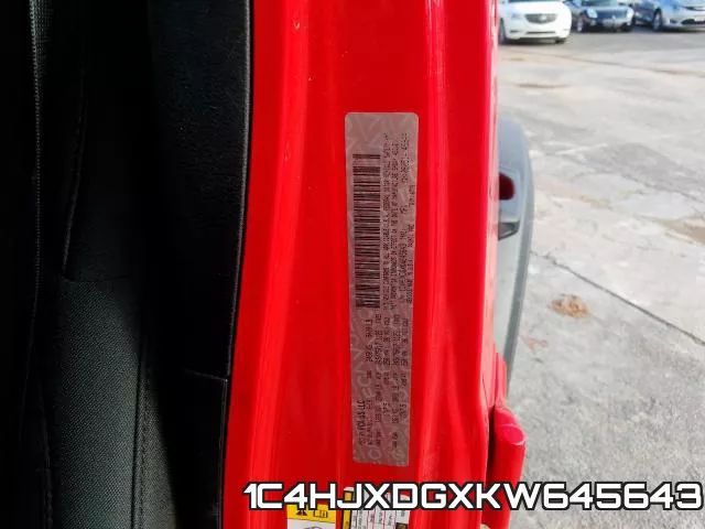 1C4HJXDGXKW645643 фото 2