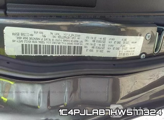 1C4PJLAB7HW577324 фото 10