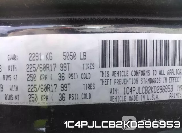 1C4PJLCB2KD296953 фото 10