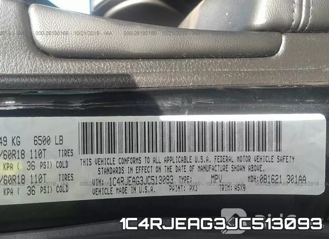 1C4RJEAG3JC513093 фото 10