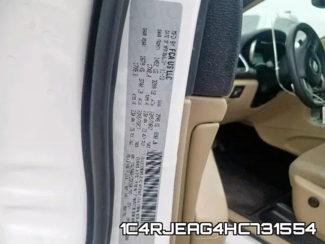 1C4RJEAG4HC731554 фото 2