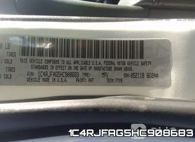 1C4RJFAG5HC908683 фото 10