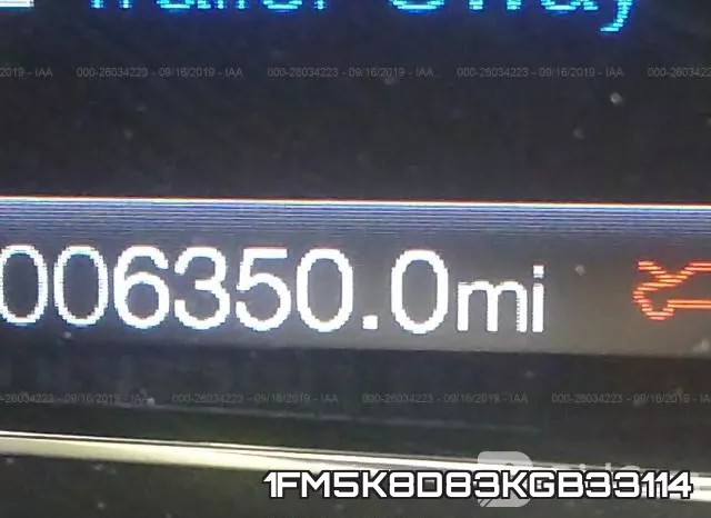 1FM5K8D83KGB33114 фото 8