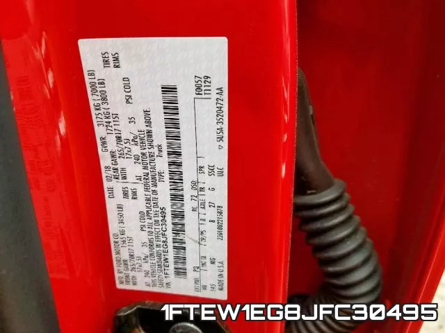 1FTEW1EG8JFC30495 фото 2
