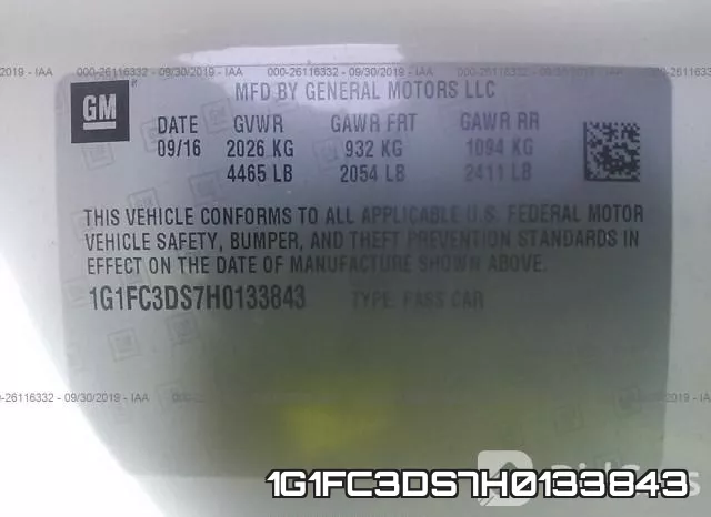 1G1FC3DS7H0133843 фото 10
