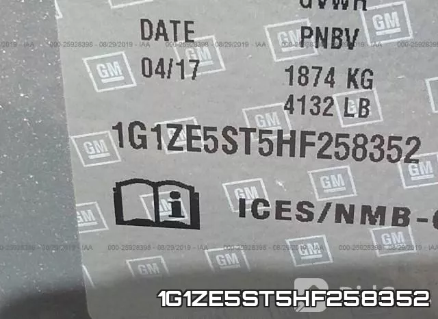 1G1ZE5ST5HF258352 фото 10