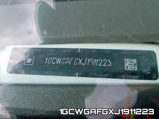 1GCWGAFGXJ1911223 фото 2