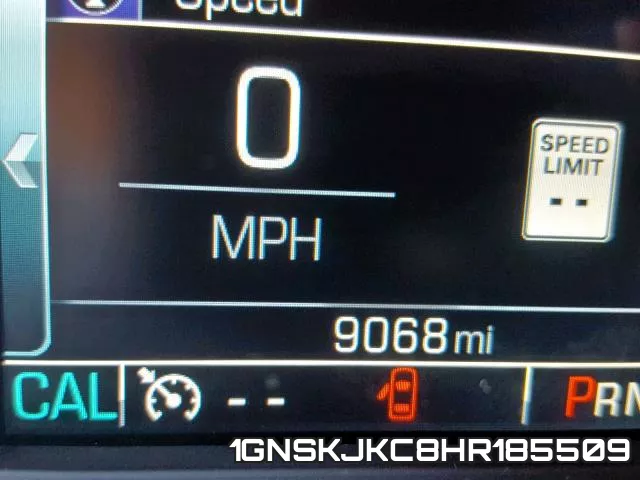 1GNSKJKC8HR185509 фото 9