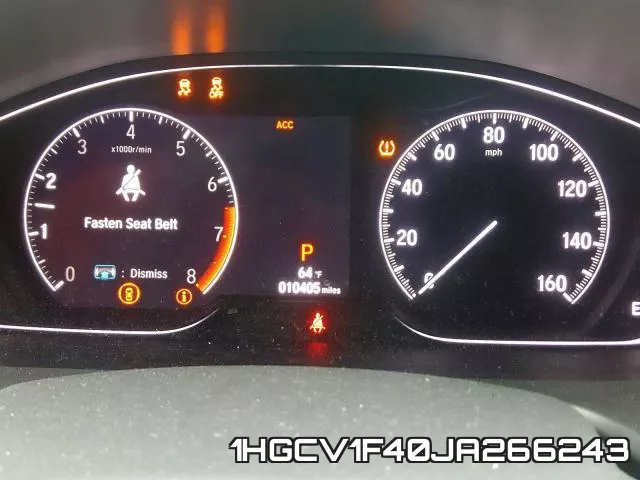 1HGCV1F40JA266243 фото 9