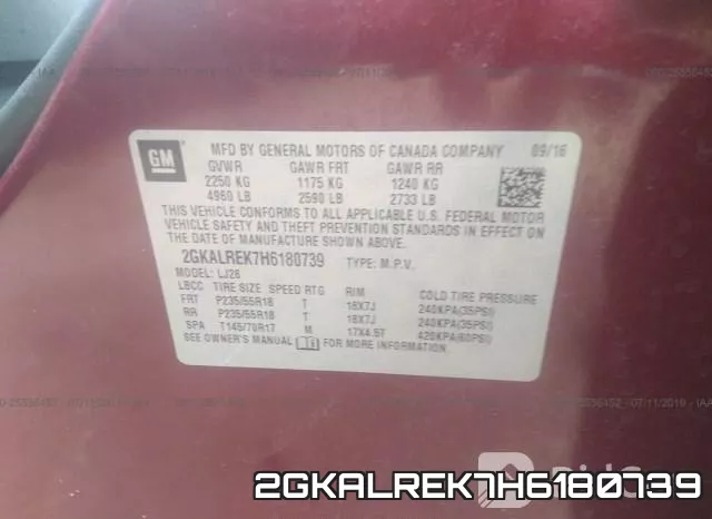 2GKALREK7H6180739 фото 10