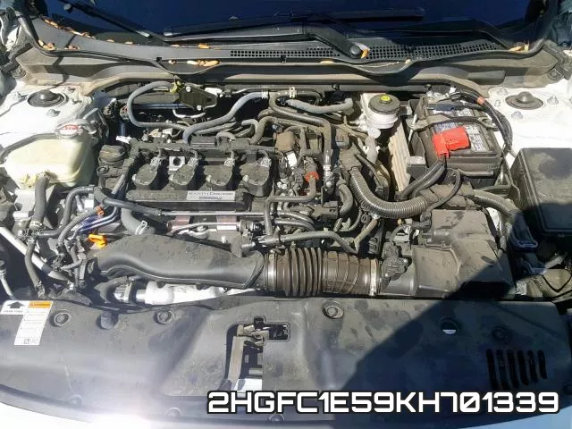 2HGFC1E59KH701339 фото 8