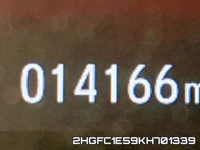 2HGFC1E59KH701339 фото 9