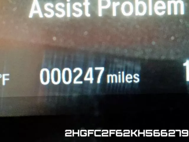 2HGFC2F62KH566279 фото 8