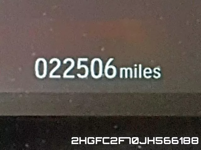 2HGFC2F70JH566188 фото 9