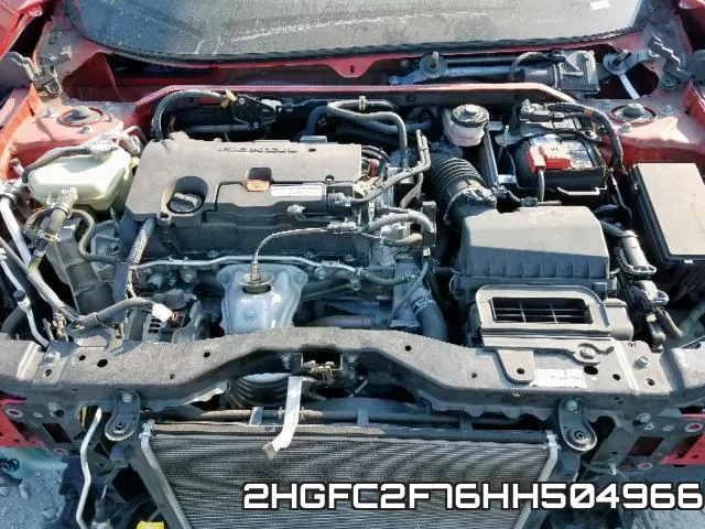 2HGFC2F76HH504966 фото 7