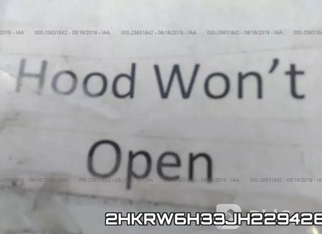 2HKRW6H33JH229428 фото 2