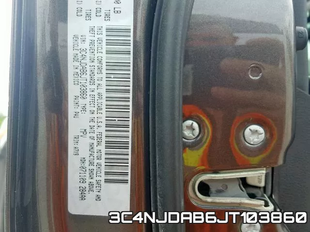 3C4NJDAB6JT103860 фото 2