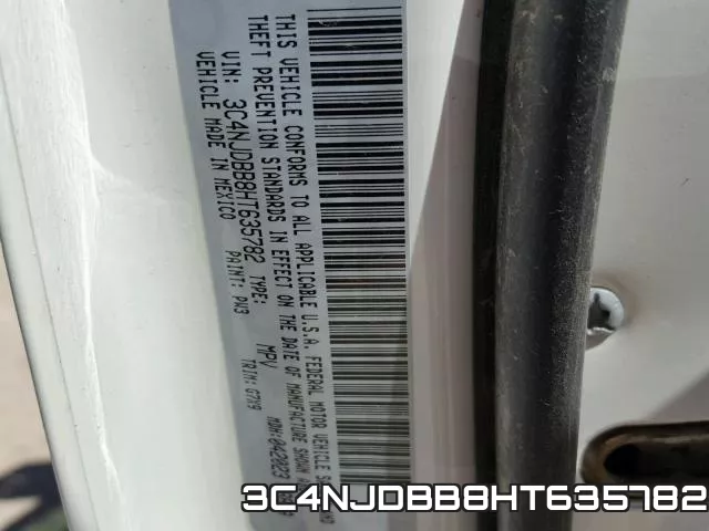 3C4NJDBB8HT635782 фото 2