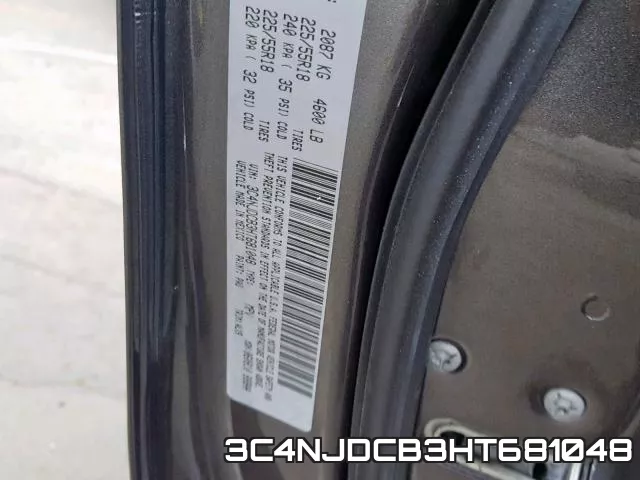 3C4NJDCB3HT681048 фото 2