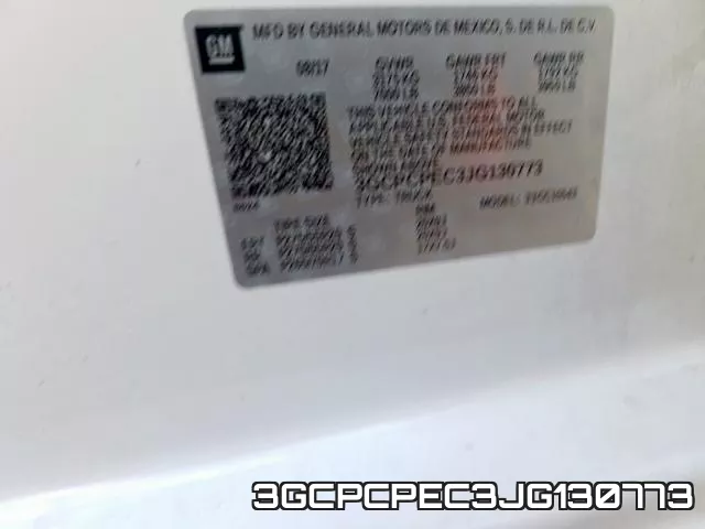 3GCPCPEC3JG130773 фото 2