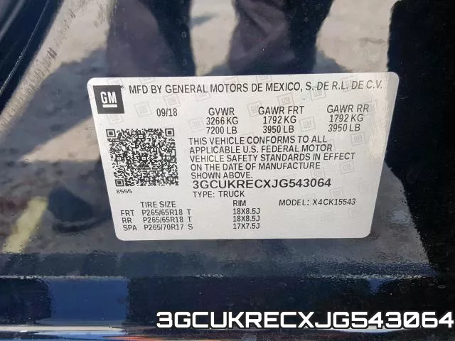 3GCUKRECXJG543064 фото 2