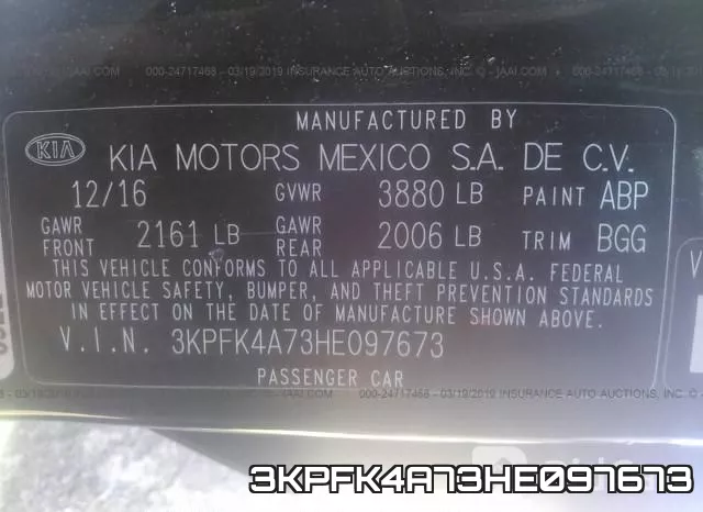 3KPFK4A73HE097673 фото 10