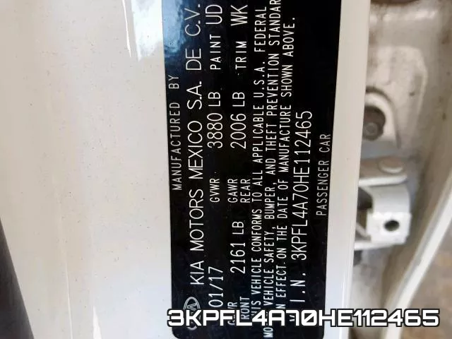 3KPFL4A70HE112465 фото 2