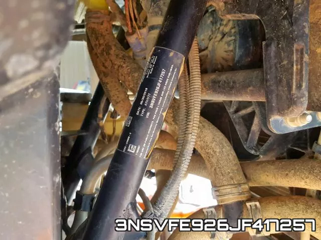 3NSVFE926JF417257 фото 2