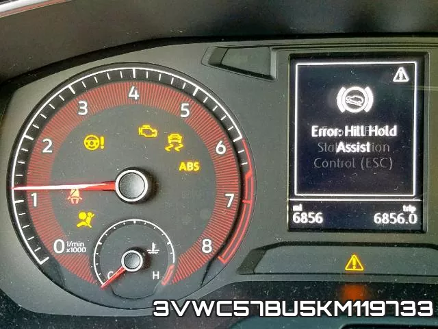 3VWC57BU5KM119733 фото 9