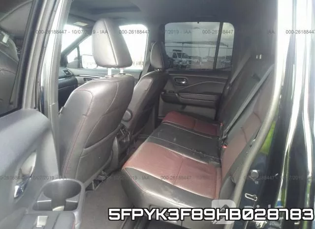 5FPYK3F89HB028783 фото 9