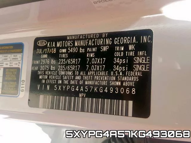 5XYPG4A57KG493068 фото 2