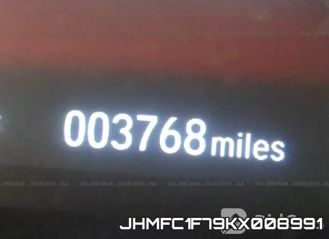 JHMFC1F79KX008991 фото 8