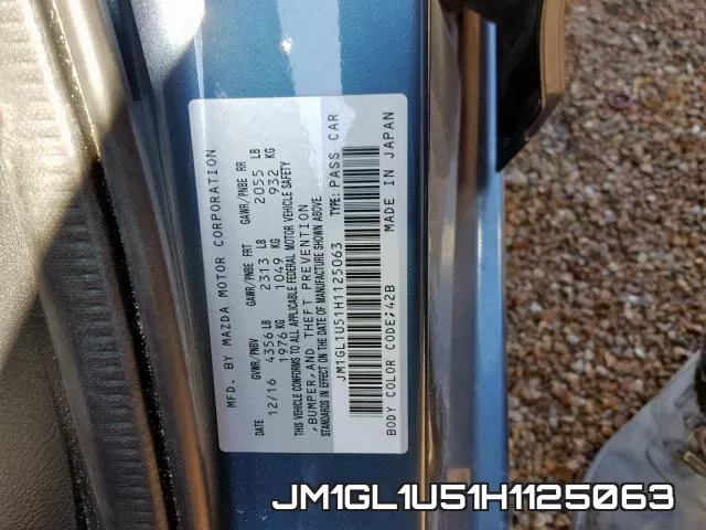 JM1GL1U51H1125063 фото 2