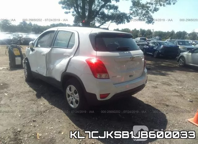 KL7CJKSB1JB600033 фото 4