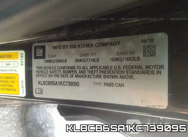 KL8CB6SA1KC739095 фото 10