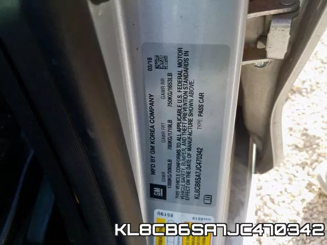 KL8CB6SA7JC470342 фото 2