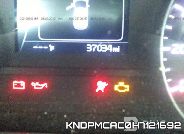 KNDPMCAC0H7121692 фото 8